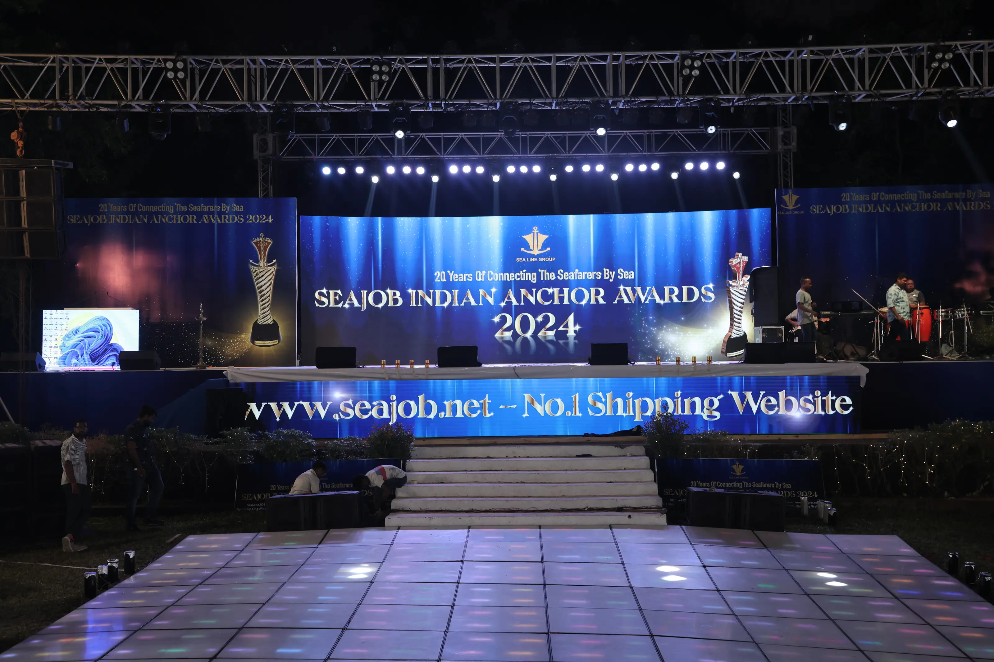 Sea Jobs Indian Anchor Awards 2024 Events Images