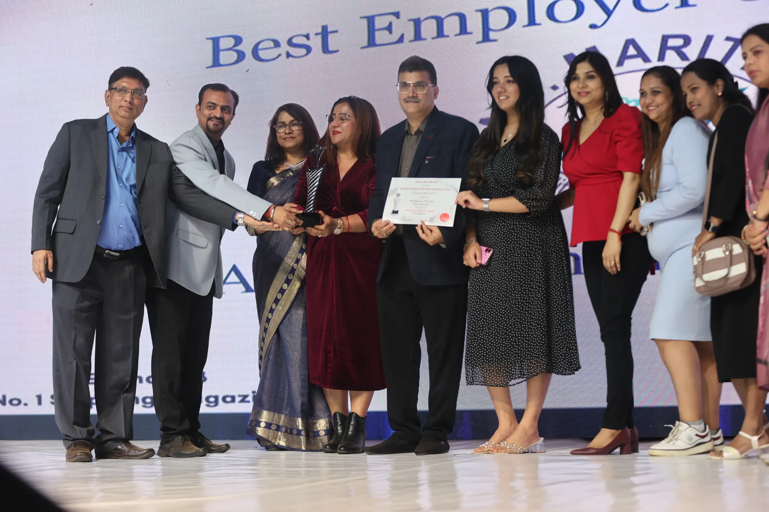 Sea Jobs Indian Anchor Awards 2024 Events Images