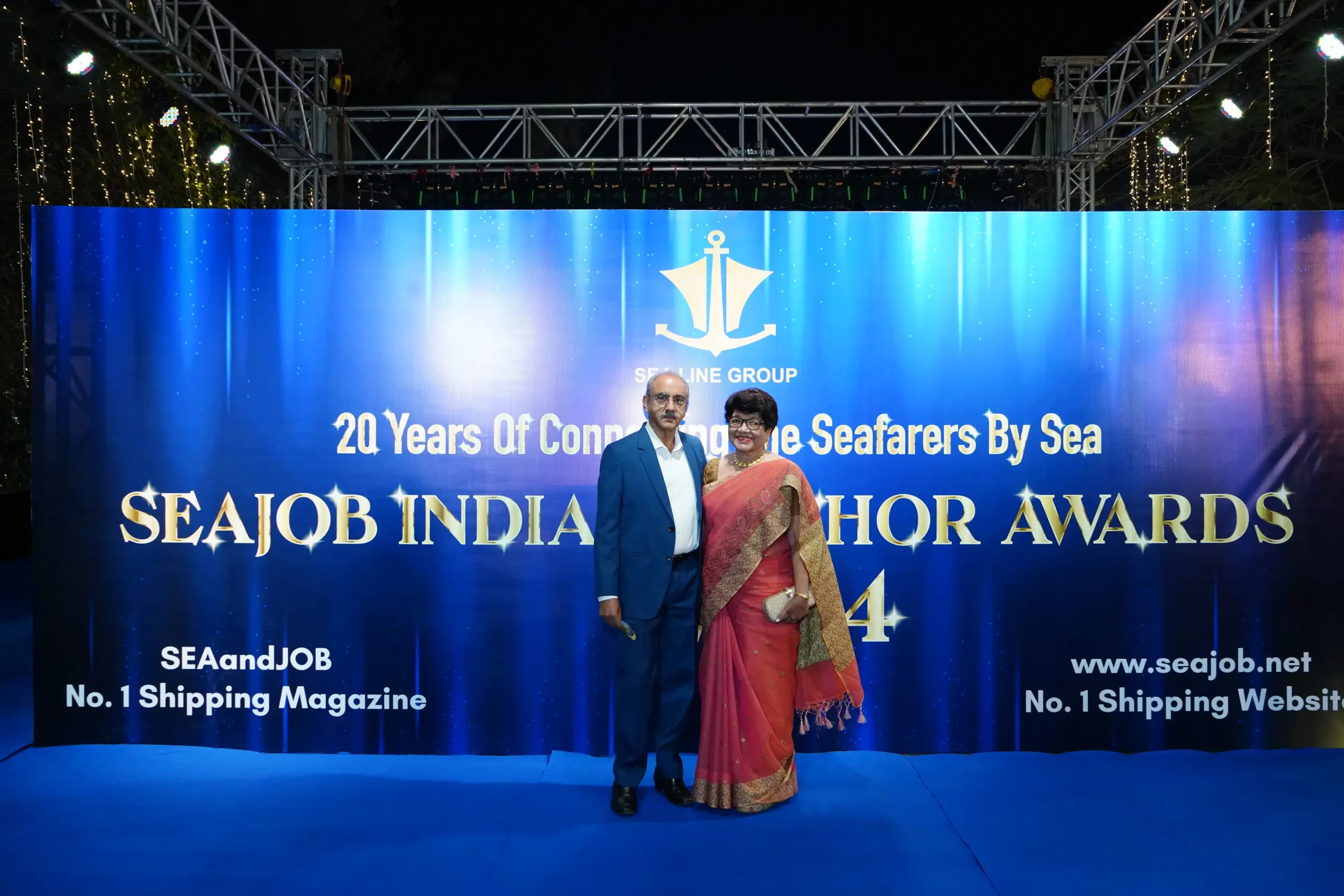 Sea Jobs Indian Anchor Awards 2024 Events Images