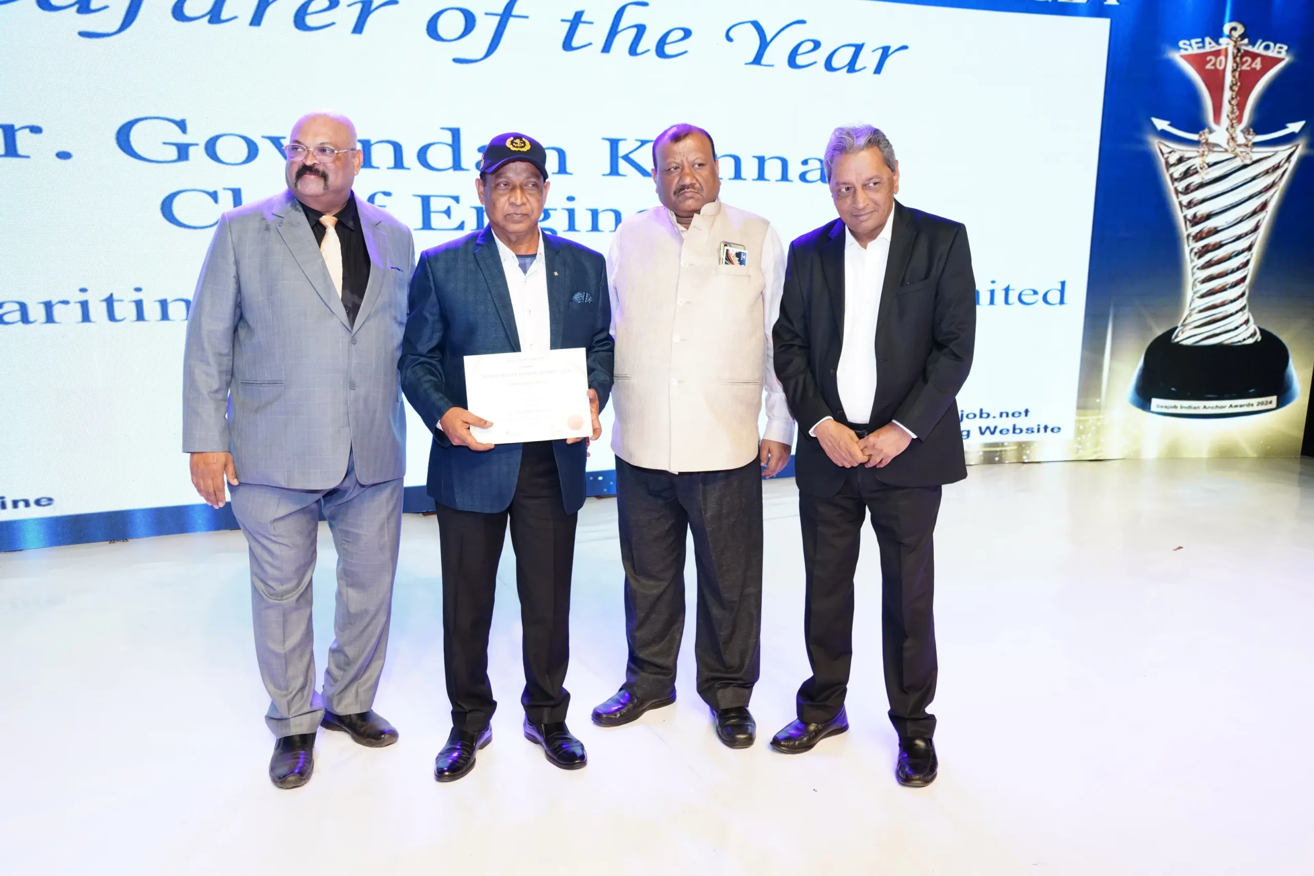 Sea Jobs Indian Anchor Awards 2024 Events Images
