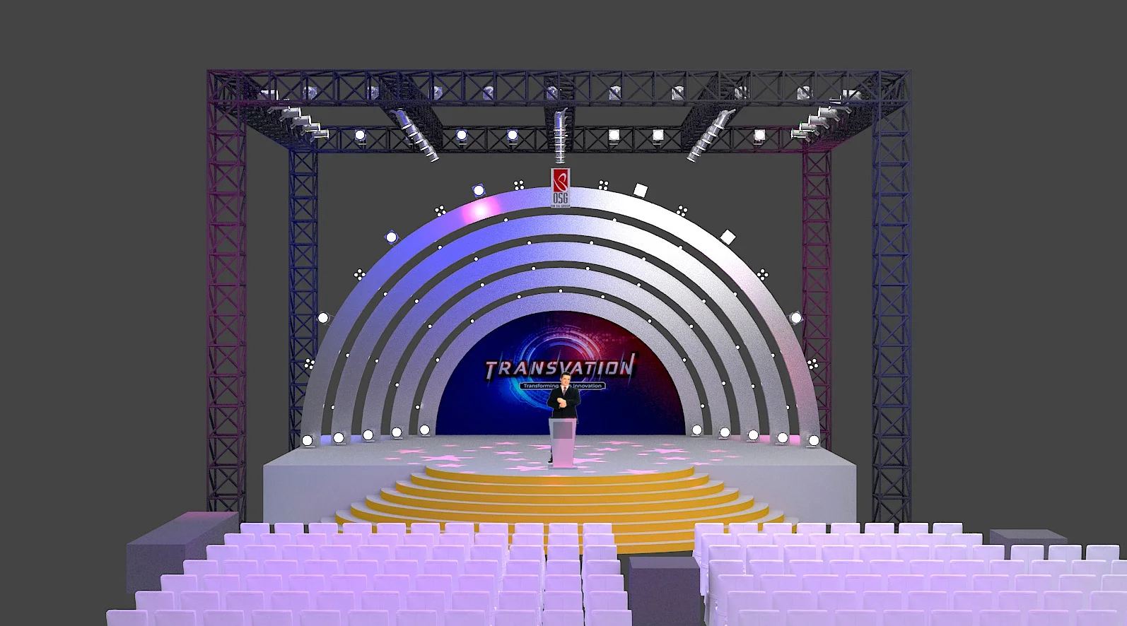 Transvation 2023 Event 3D Layout