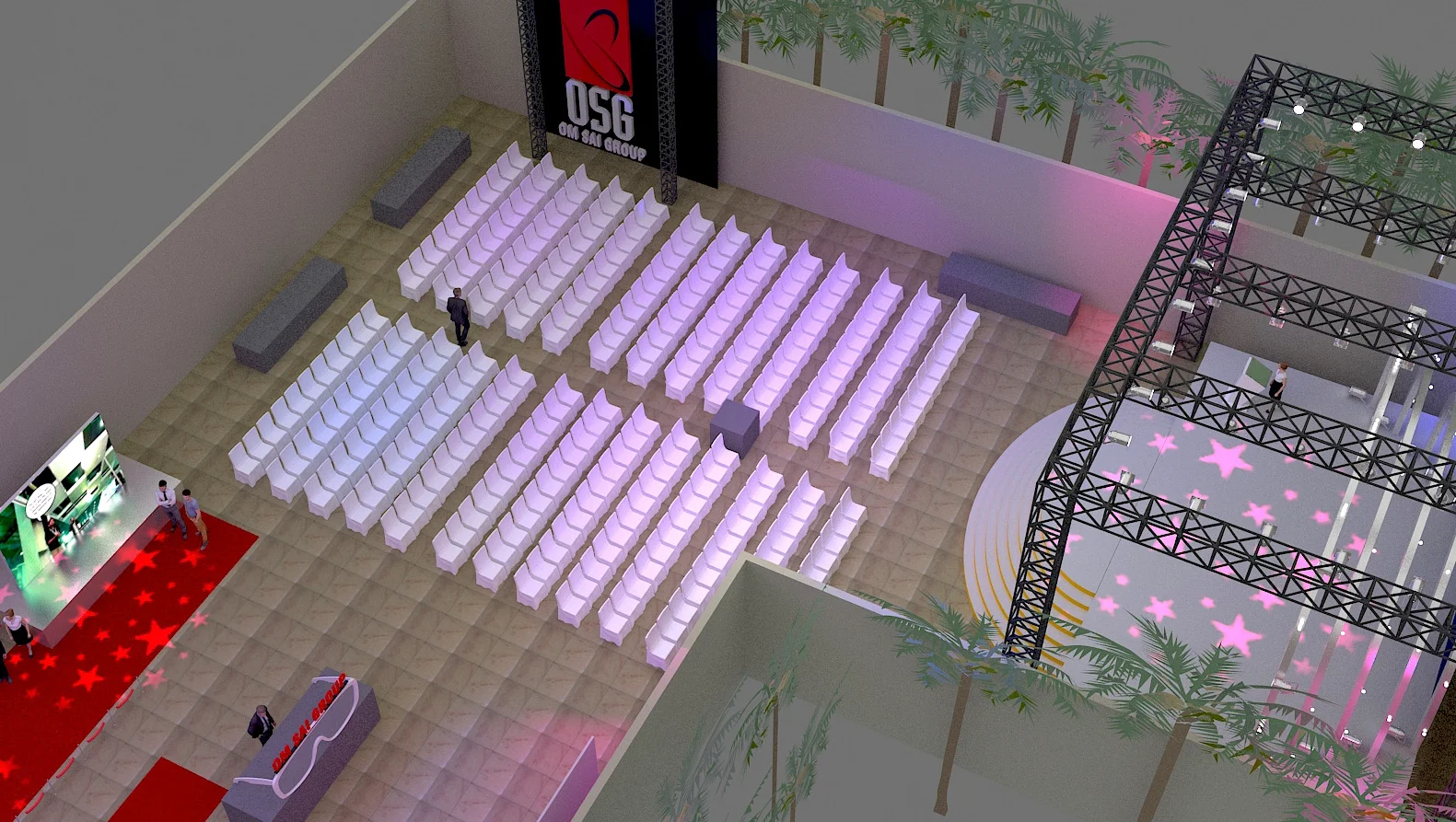 Transvation 2023 Event 3D Layout