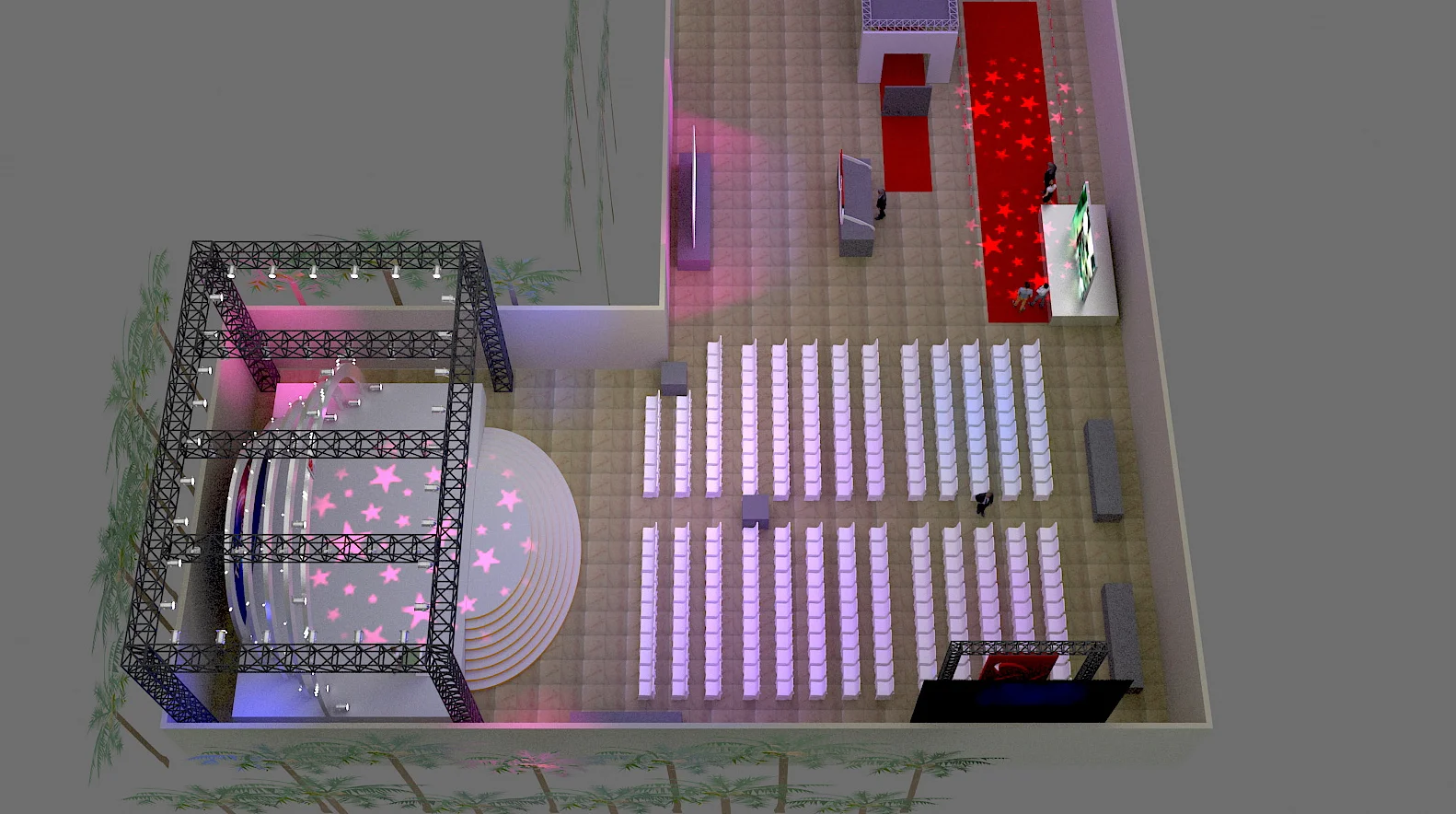 Transvation 2023 Event 3D Layout