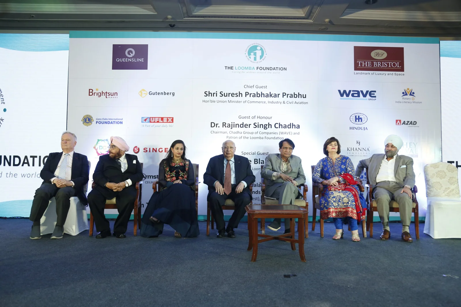 Loomba Foundation holds charity dinner to raise funds for widows