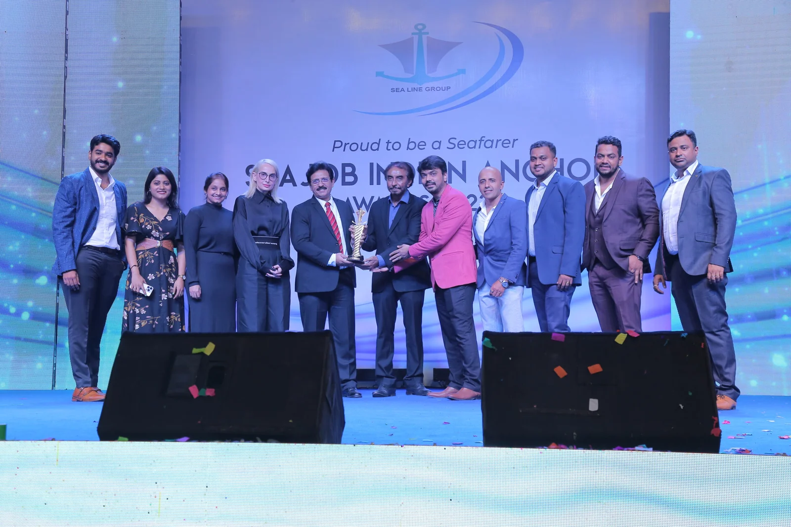 SEA JOBS INDIAN ANCHOR AWARDS 2022
