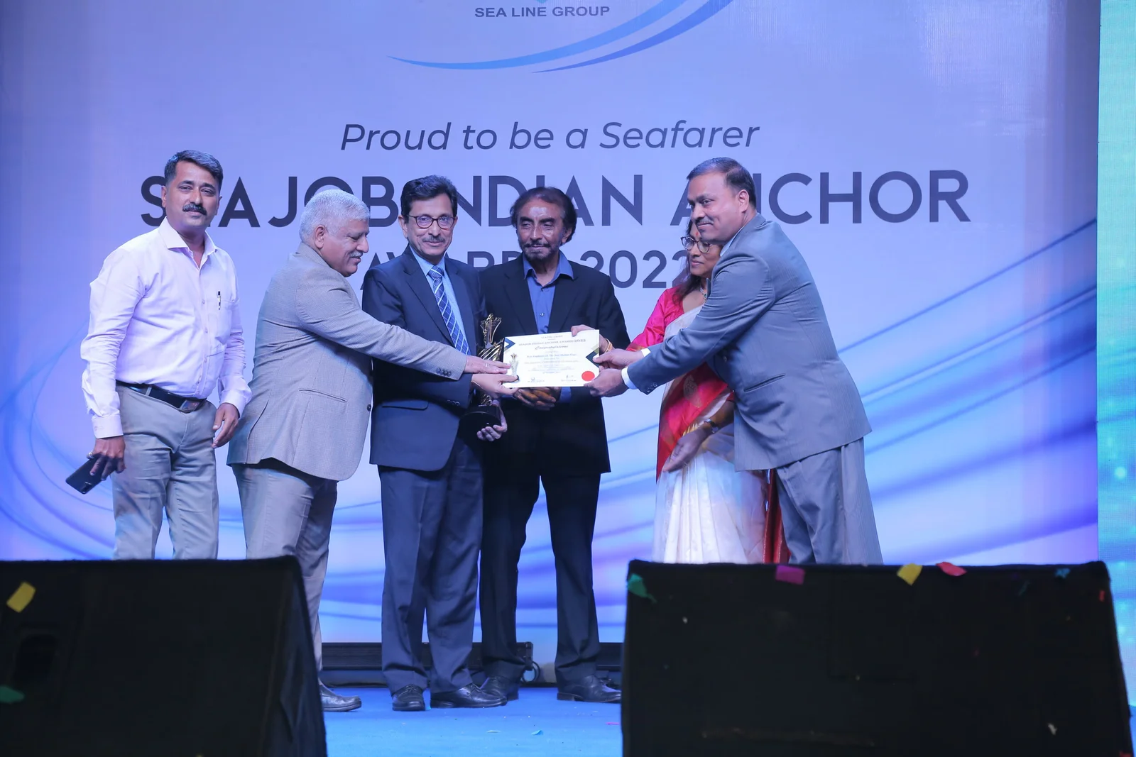 SEA JOBS INDIAN ANCHOR AWARDS 2022